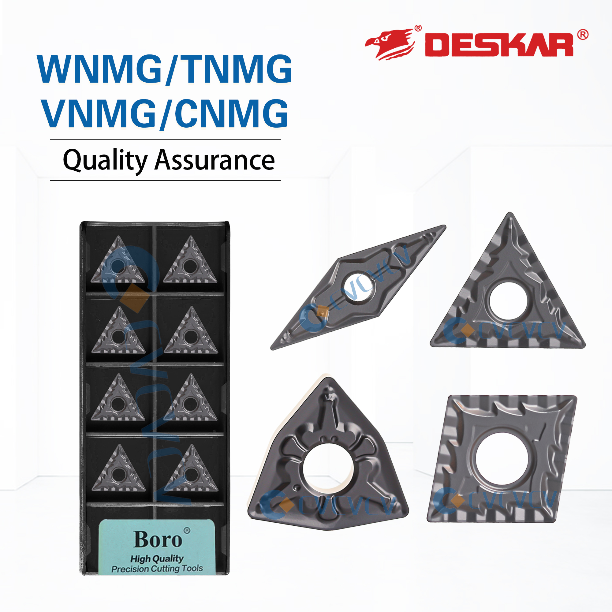 Tools Vn - WNMG080408-TM TD9218 TNMG/WNMG/CNMG/VNMG Serie DESKAR 100%