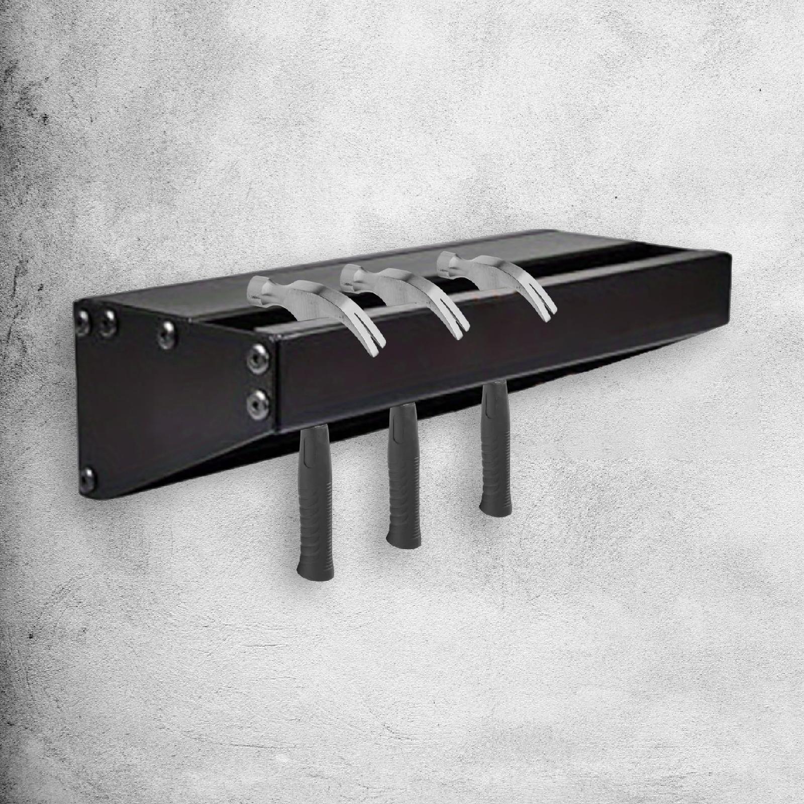 Workshop Tools Hammer - Heavy Duty Metal Hammer Rack Wall