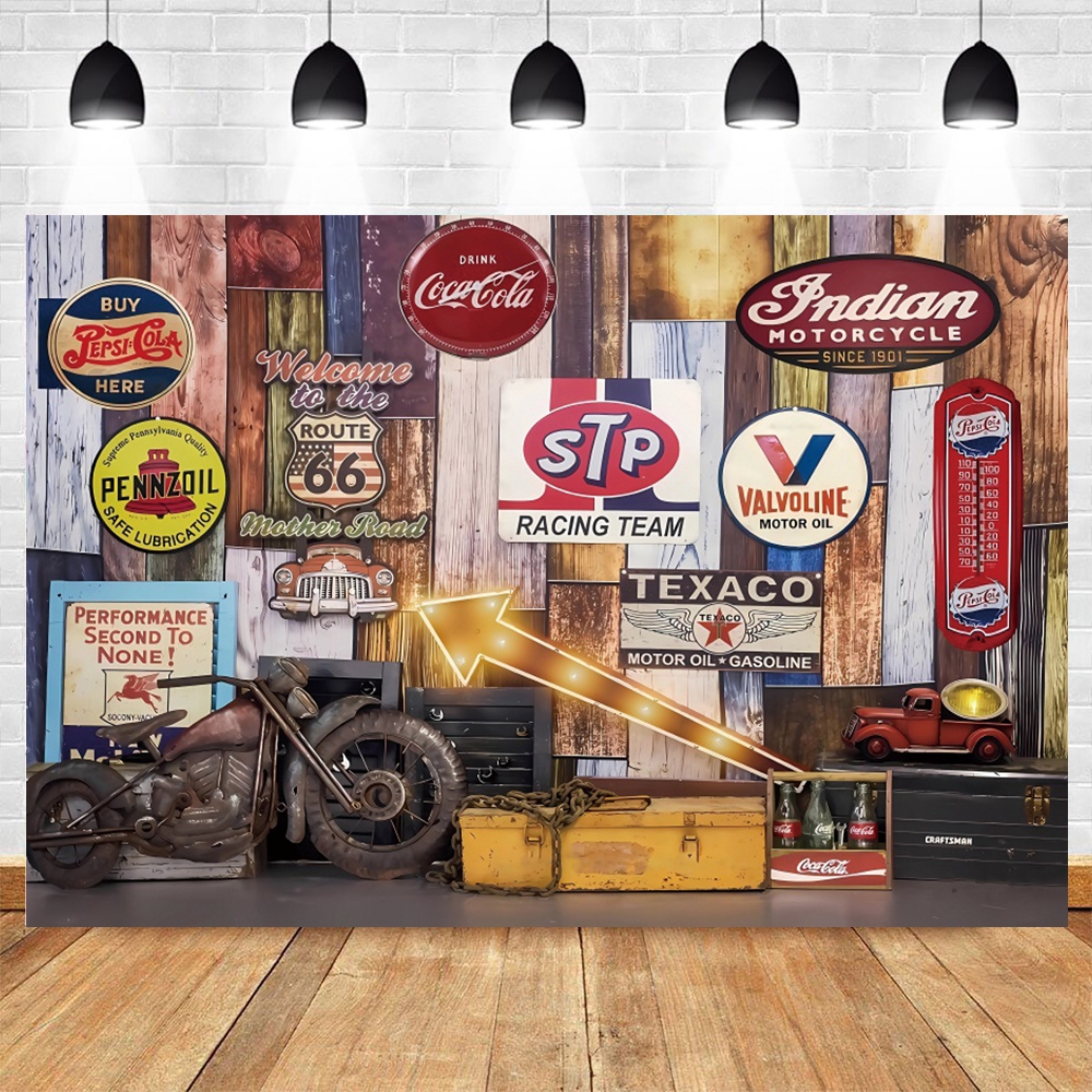 Retro Motorcycle Car Repairs G - Workshop Tools Photos recensie en prijs