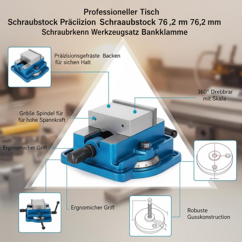 Milling Bench Vise 3 Inch For  - Workshop Tools Bench recensie en prijs