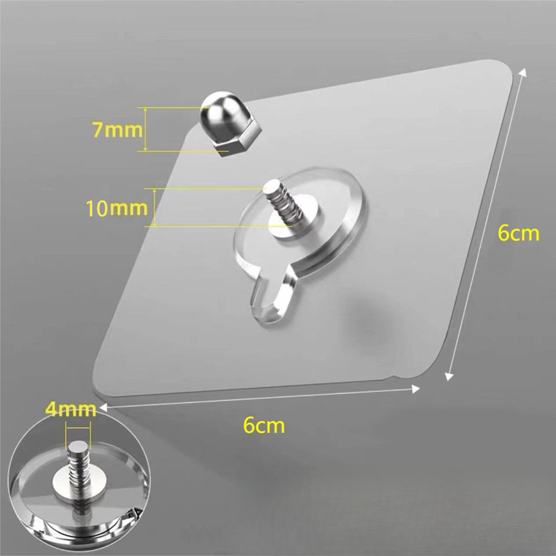Strong Adhesive Wall Hooks Hom - Screw Organizer Kit recensie en prijs