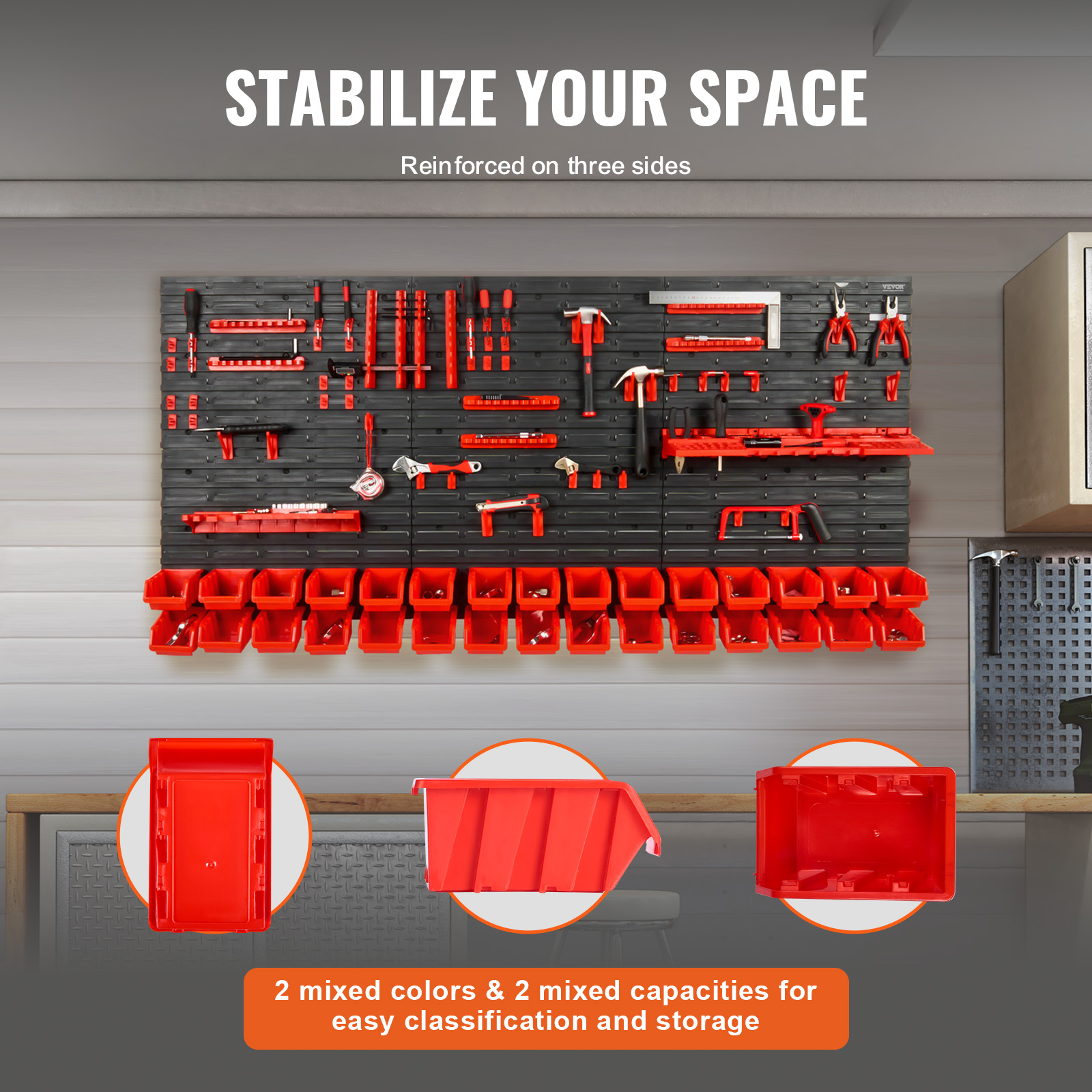 SucceBuy Wall Mounted Storage  - Screw Organizer Kit recensie en prijs