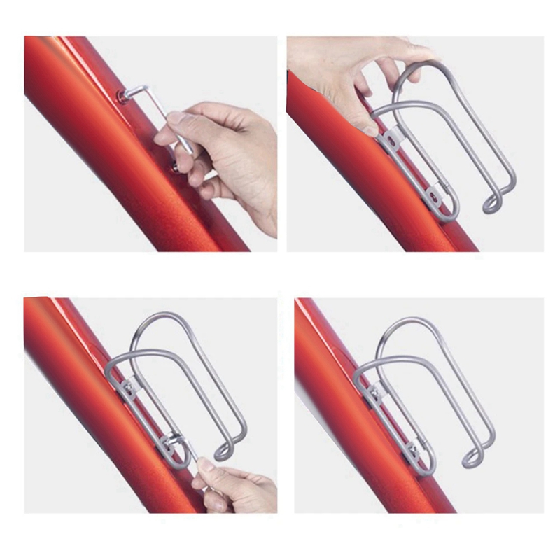 2X Bicycle Kettle Rack Titaniu - Screw Organizer Kit recensie en prijs