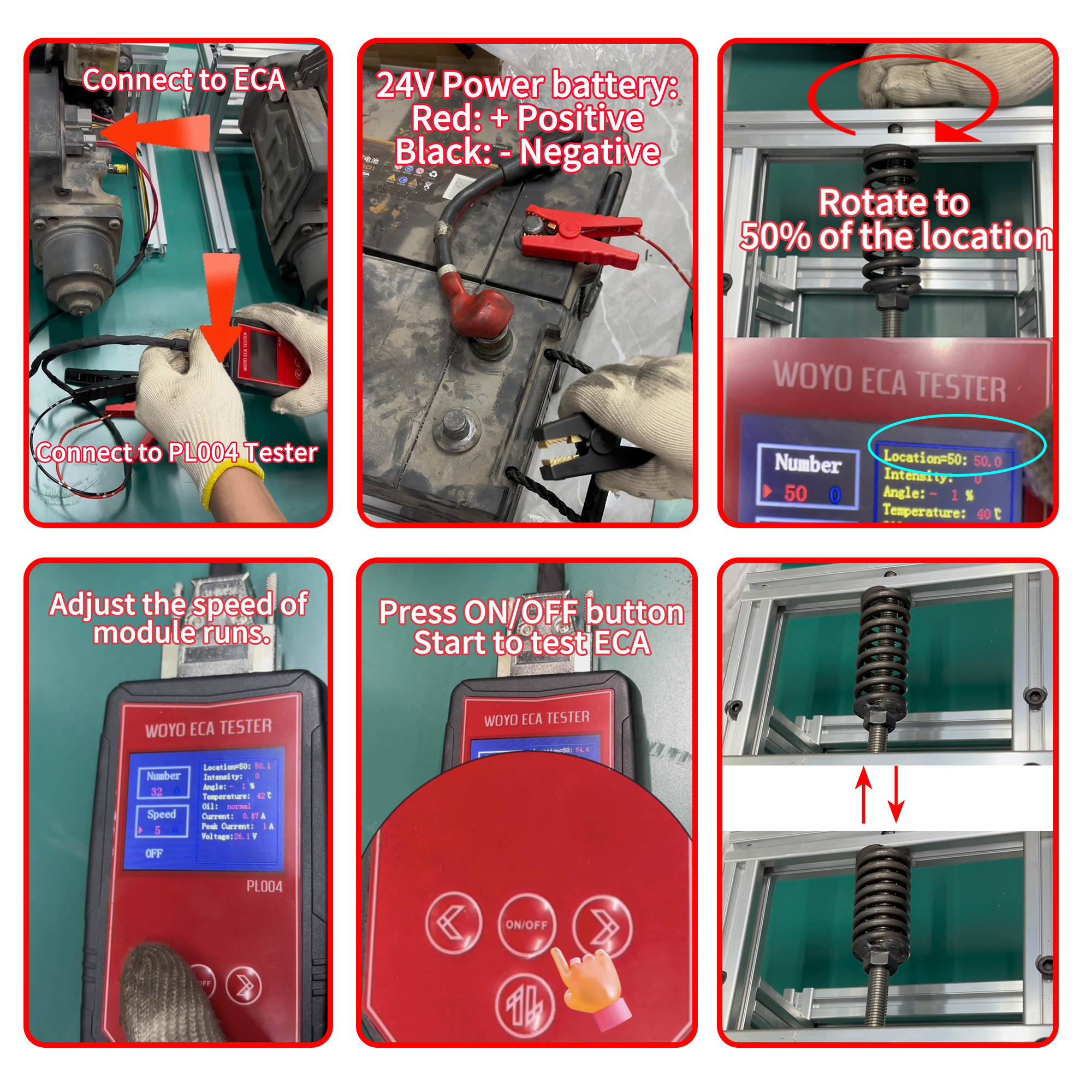 WOYO PL004 ECA Tester for Scan - Workshop Tools Bench recensie en prijs