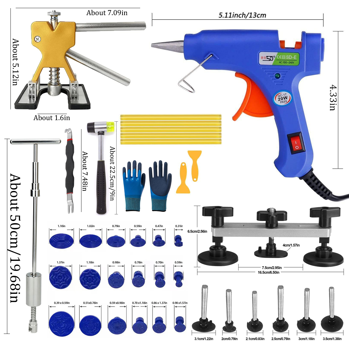 Dent Repair Kit Car Puller Too - Special Workshop Tools recensie en prijs