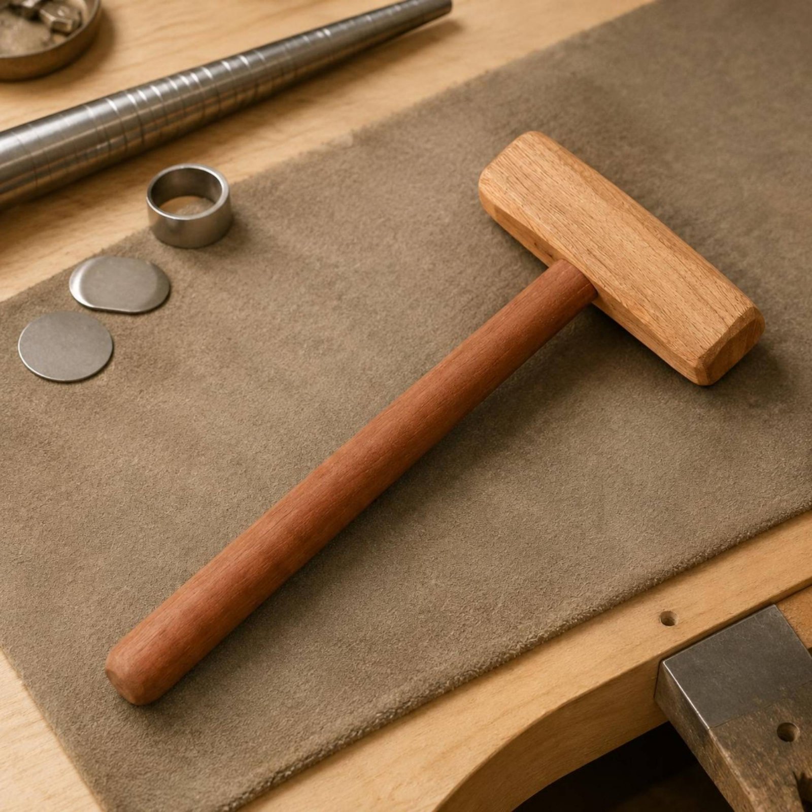 Wooden Shaping Hammer Cylindri - Workshop Tools Hammer recensie en prijs