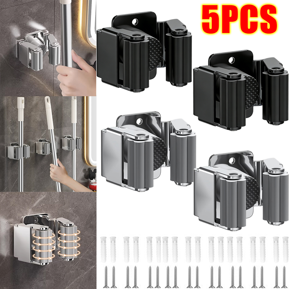 Heavy-duty Wall Mounted Mop Cl - Screw Organizer Kit recensie en prijs