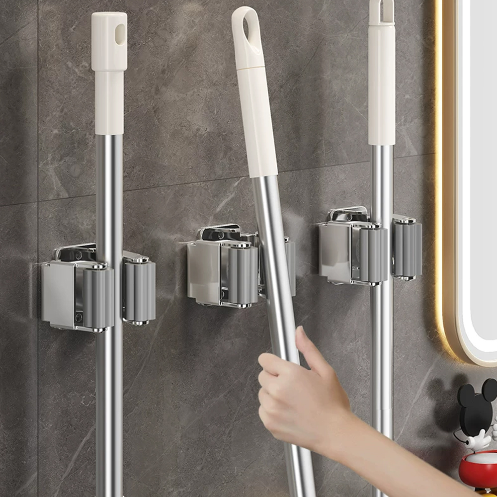 Heavy-duty Wall Mounted Mop Cl - Screw Organizer Kit recensie en prijs
