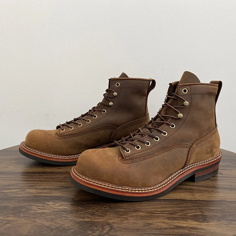 Vintage British Men Ankle Boot - Tools Work recensie en prijs
