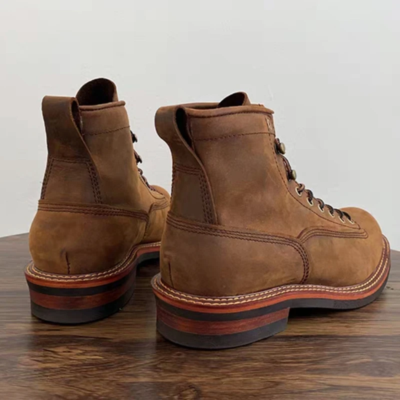 Vintage British Men Ankle Boot - Tools Work recensie en prijs
