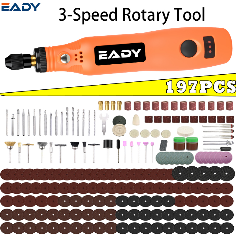 USB Cordless Rotary Tool Kit – - Workshop Tools Diy recensie en prijs