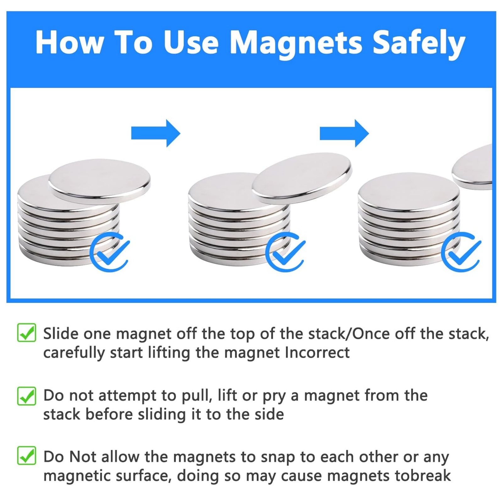 Round Disc Magnets for Refrige - Workshop Tools Photos recensie en prijs