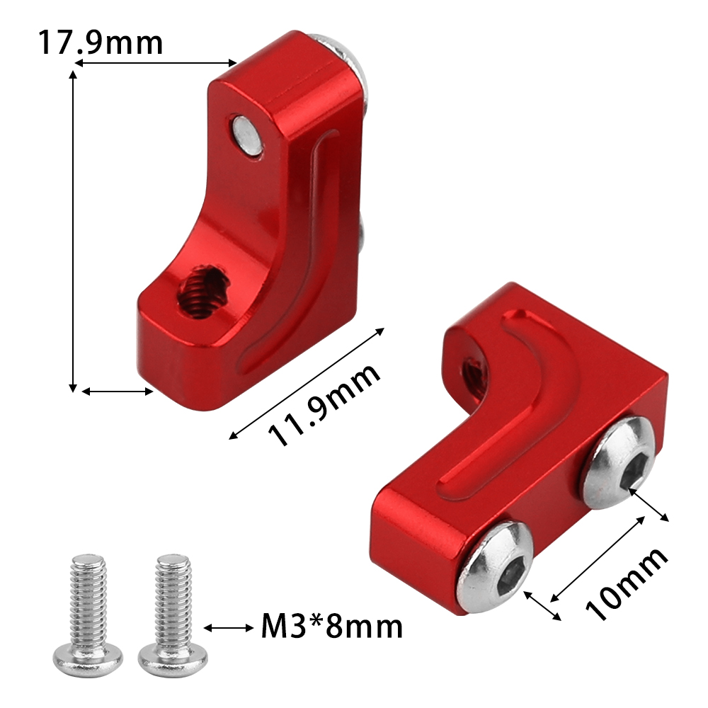 2Pcs Aluminum Alloy Servo Moun - Screw Organizer Kit recensie en prijs