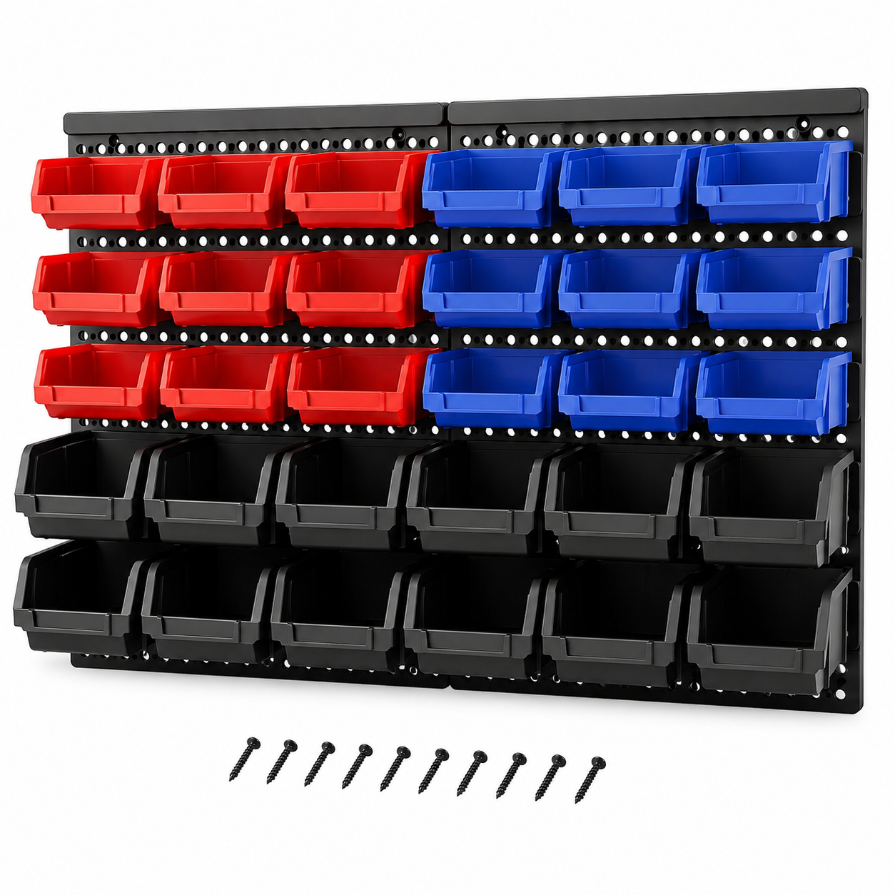 30-Bin Wall Mounted Small Part - Screw Organizer Kit recensie en prijs