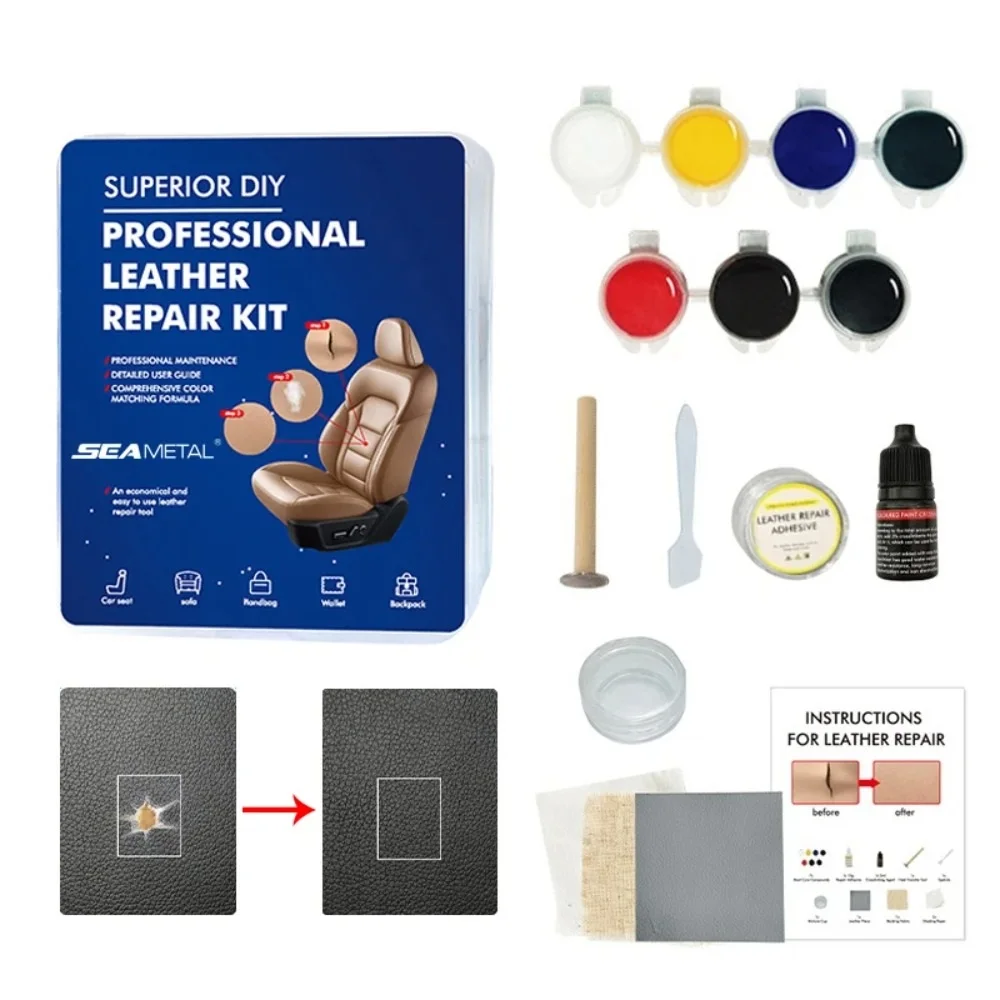 Car Leather Repair Tool Kit 7  - Workshop Tools Diy recensie en prijs