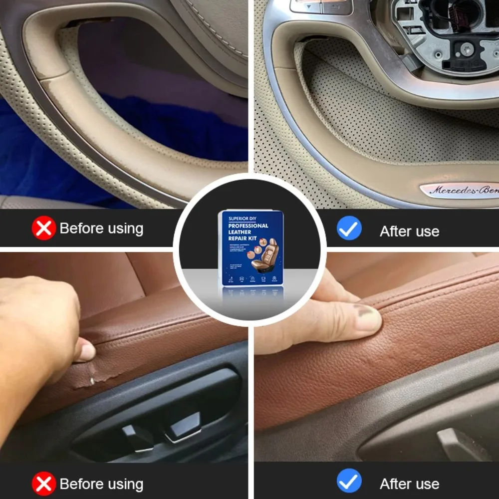 Car Leather Repair Tool Kit 7  - Workshop Tools Diy recensie en prijs