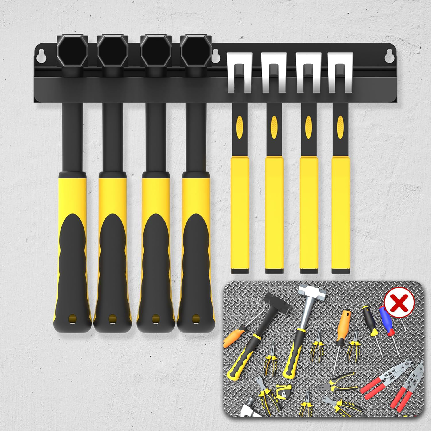 Hammer Holder, Wall Mount Stor - Workshop Tools Hammer recensie en prijs