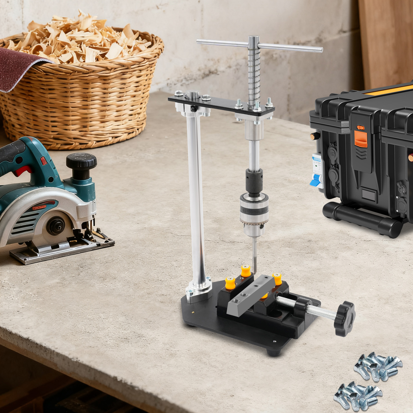 Manual Tapping Machine with 6  - Workshop Tools Bench recensie en prijs