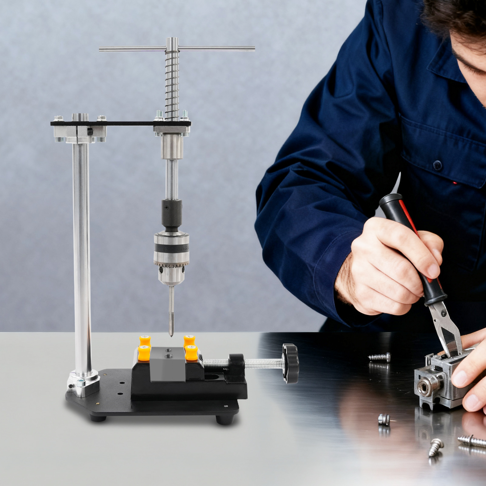 Manual Tapping Machine with 6  - Workshop Tools Bench recensie en prijs