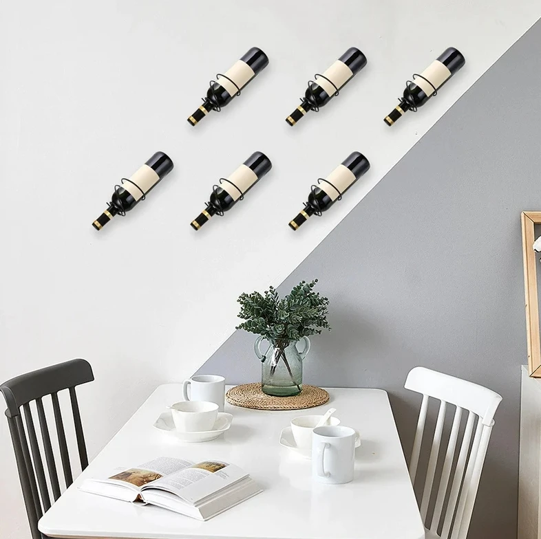 Pack Of 6 Wall Mounted Wine Ra - Screw Organizer Kit recensie en prijs