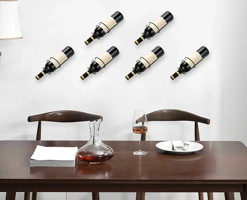Pack Of 6 Wall Mounted Wine Ra - Screw Organizer Kit recensie en prijs