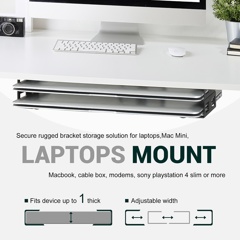 Under Desk Double Decker Lapto - Screw Organizer Kit recensie en prijs
