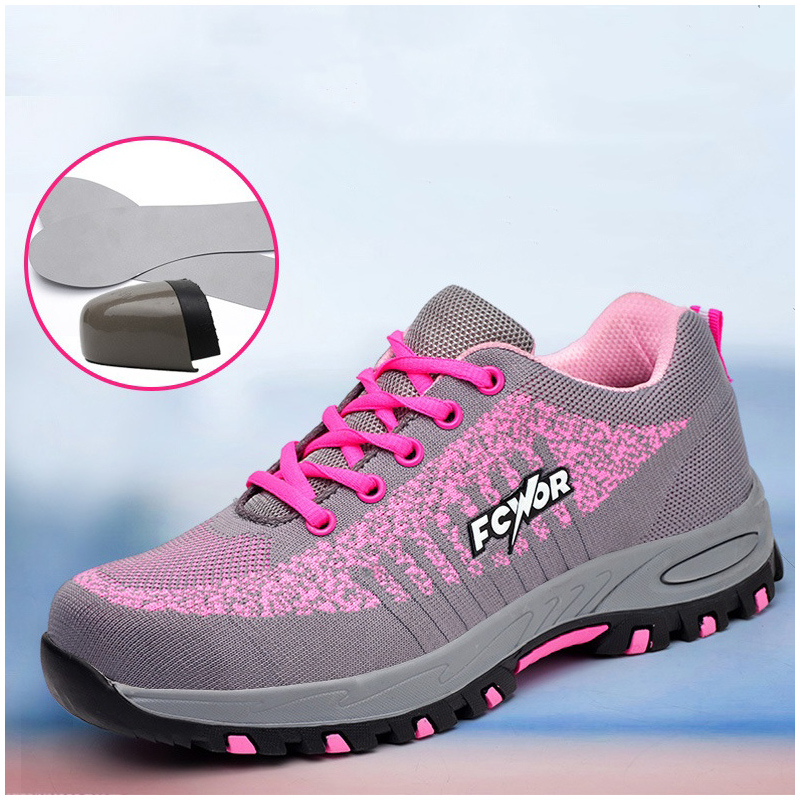 womens fashion pink safety sho - Tools Work recensie en prijs
