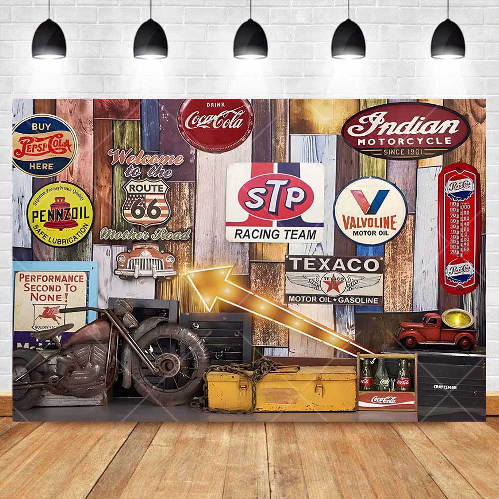 Retro Motorcycle Car Repairs G - Workshop Tools Photos recensie en prijs
