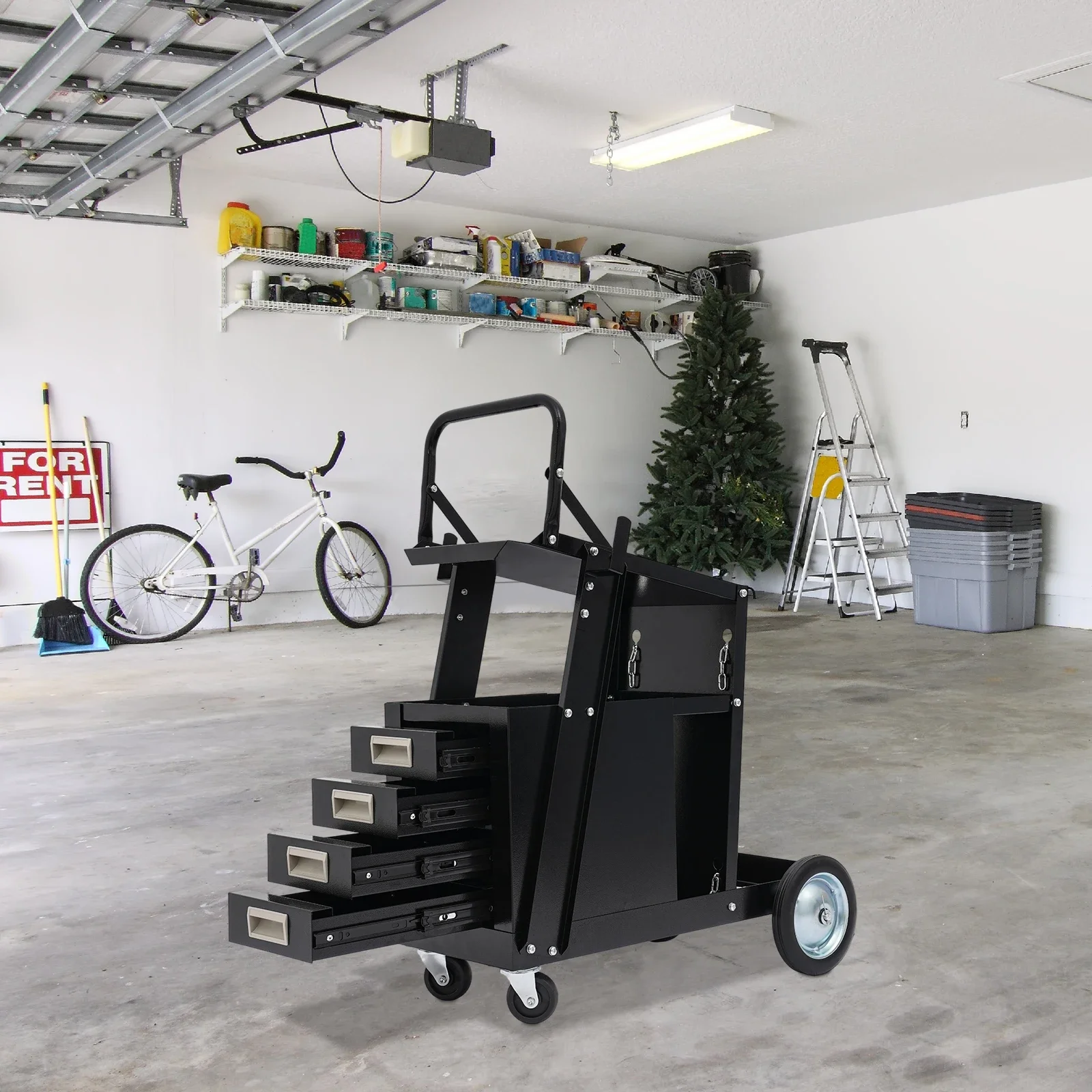 Rolling Welding Cart with Comf - Welding Tools In Workshop recensie en prijs