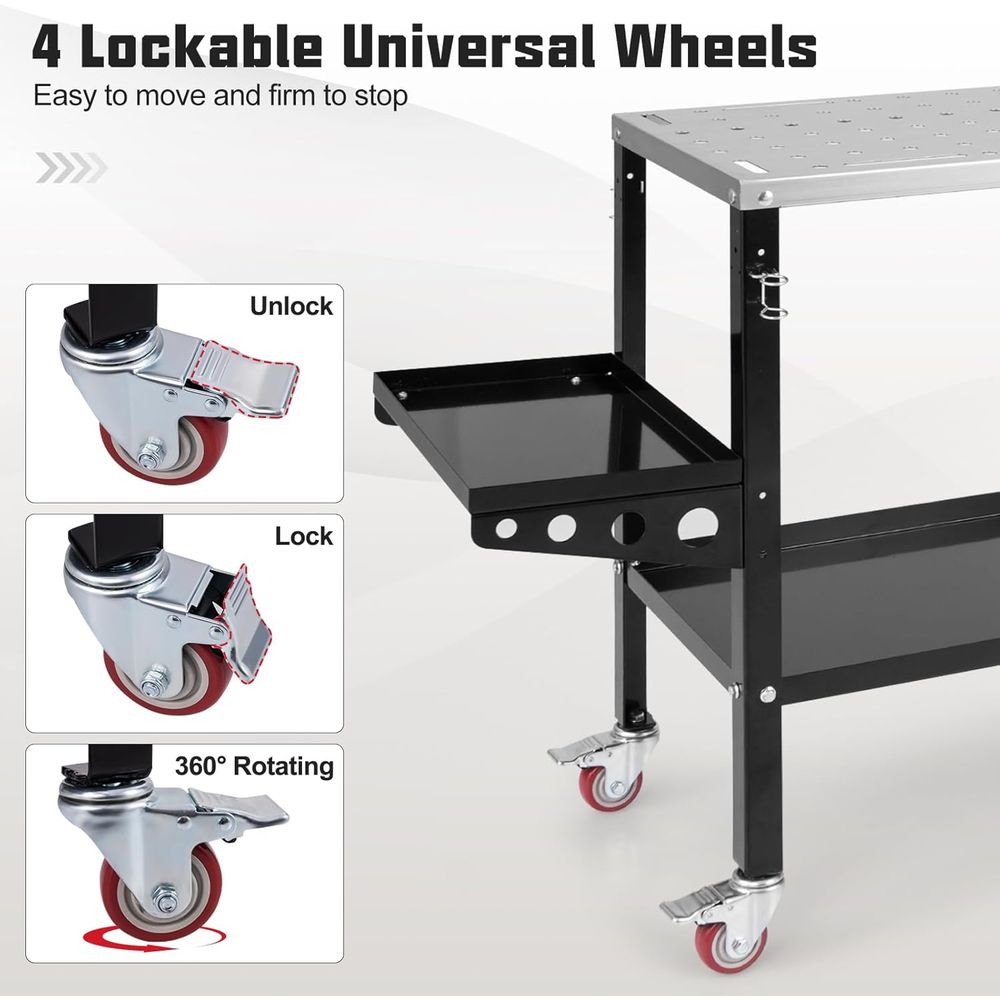 Sturdy 36x18 Welding Table wit - Welding Tools In Workshop recensie en prijs